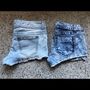 2 pair shorts size 7-8